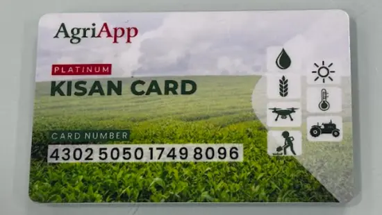 AgriApp Kisan Platinum Card