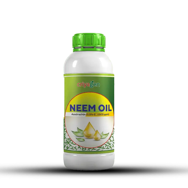 Criyagen neem oil to control cotton bollworms